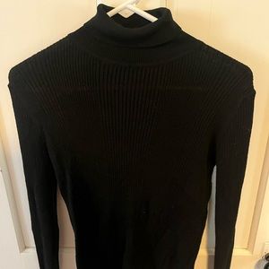 Black turtle neck